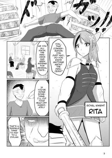 [Zaregoto Hituji] Hime to Kishi wa Nukarumi ni Kawaru | Princess And Knight Replaced Fhentai - Page 2