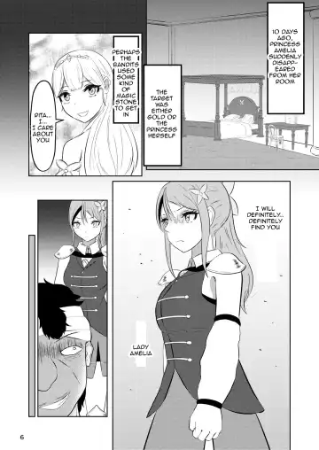 [Zaregoto Hituji] Hime to Kishi wa Nukarumi ni Kawaru | Princess And Knight Replaced Fhentai - Page 5