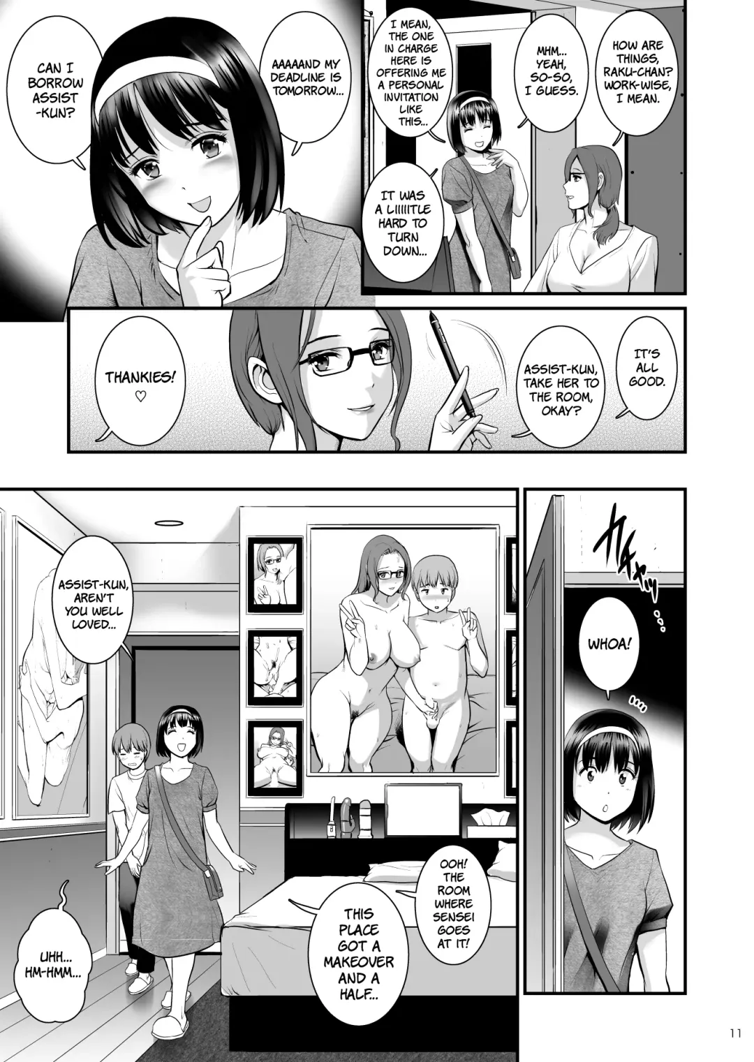 [Saigado] Shukujo Monologue Employer | Mature Woman Monologue Employer Fhentai - Page 10