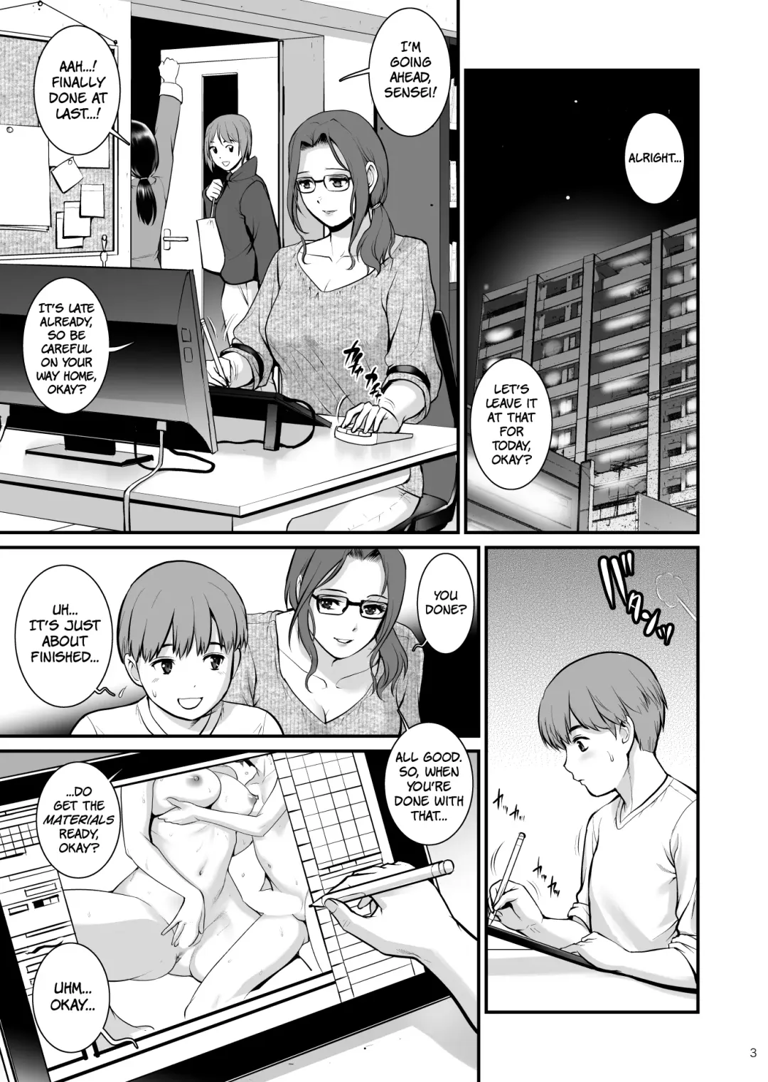 [Saigado] Shukujo Monologue Employer | Mature Woman Monologue Employer Fhentai - Page 2