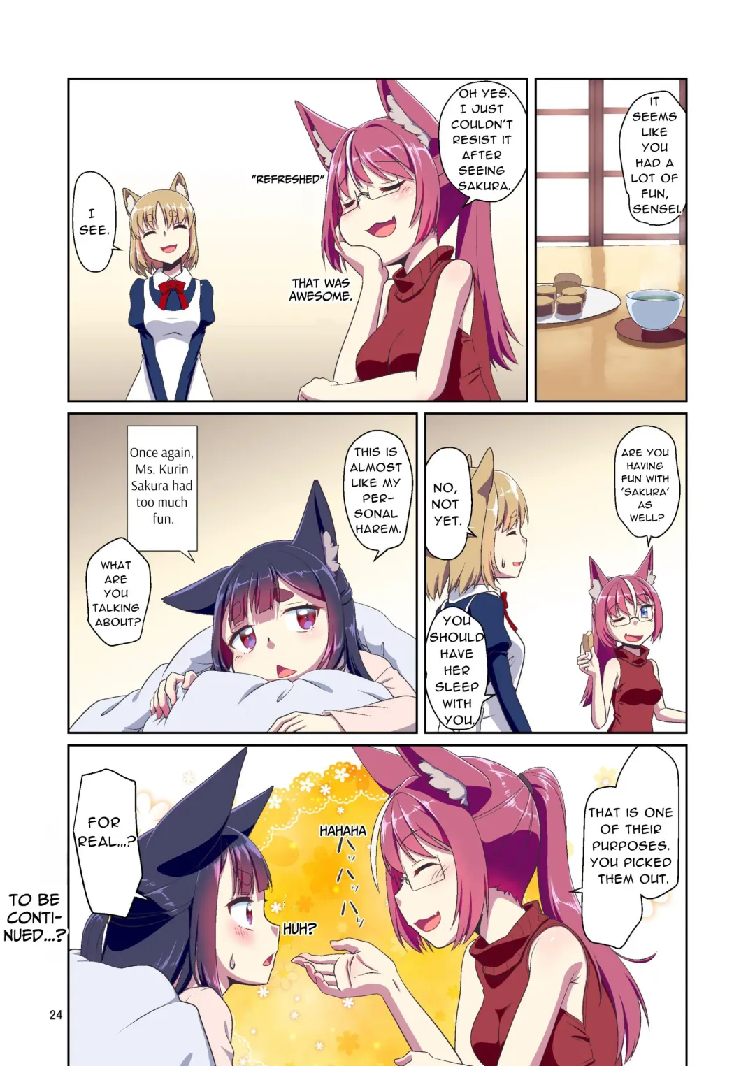 [Fumotono Mikoto] Me ga Sametara Kemomimi Shoujo ni Natteita Ohanashi 2 | When I Awoke I Had Become An Animal Eared Girl 2 Fhentai - Page 24