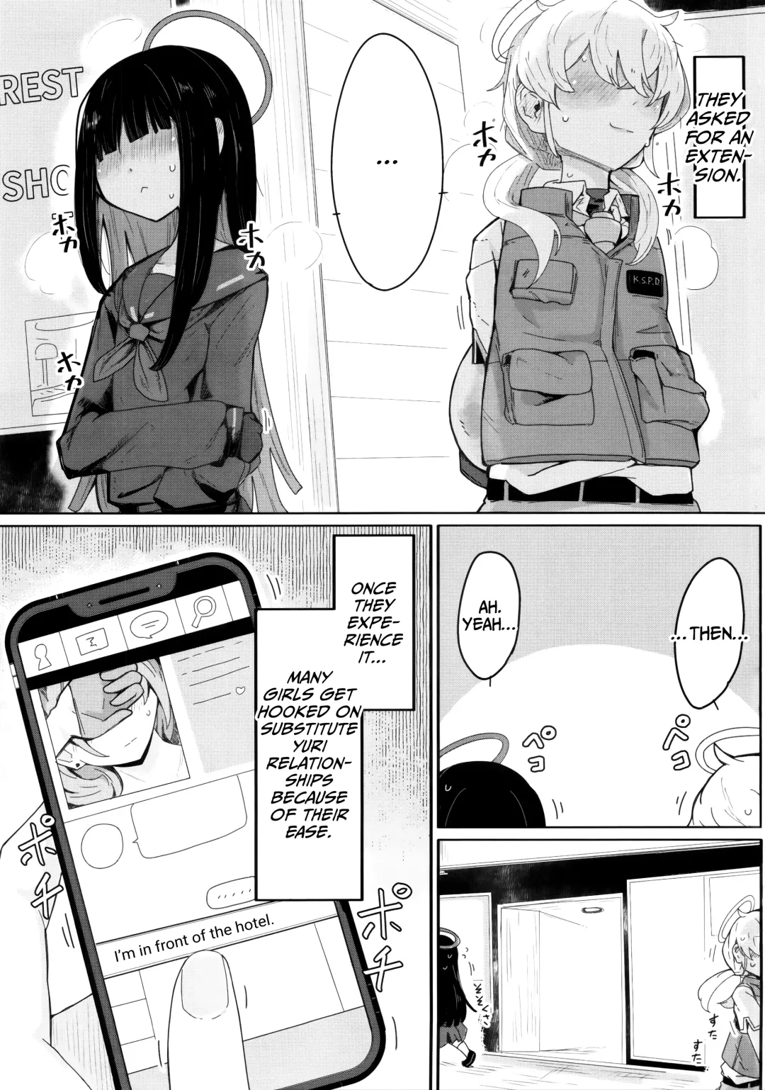 [Henoeno] Kivotos ni Otoko ga Zenzen inai nara Mobu doushi de Yuri Koui ni Fukeru koto ga Attemo Shikatanai yone. Fhentai.net - Page 24