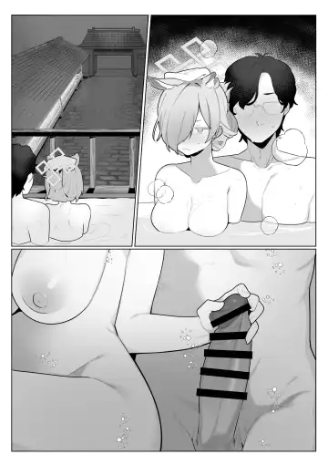 [Futatsuno-peanuts] Kanna to Sensei to Onsen Ryokou de Icha Love Soft SM Fhentai.net - Page 45