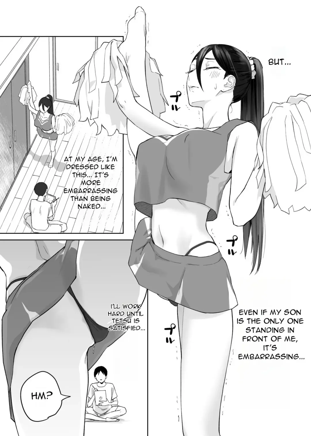 [Karashina En] Kaa-san, Tsukiatte ~Ganbaru kara Tetsudatte~ | Mother, please accompany me ~ I'll do my best, so please help me ~ Fhentai - Page 34