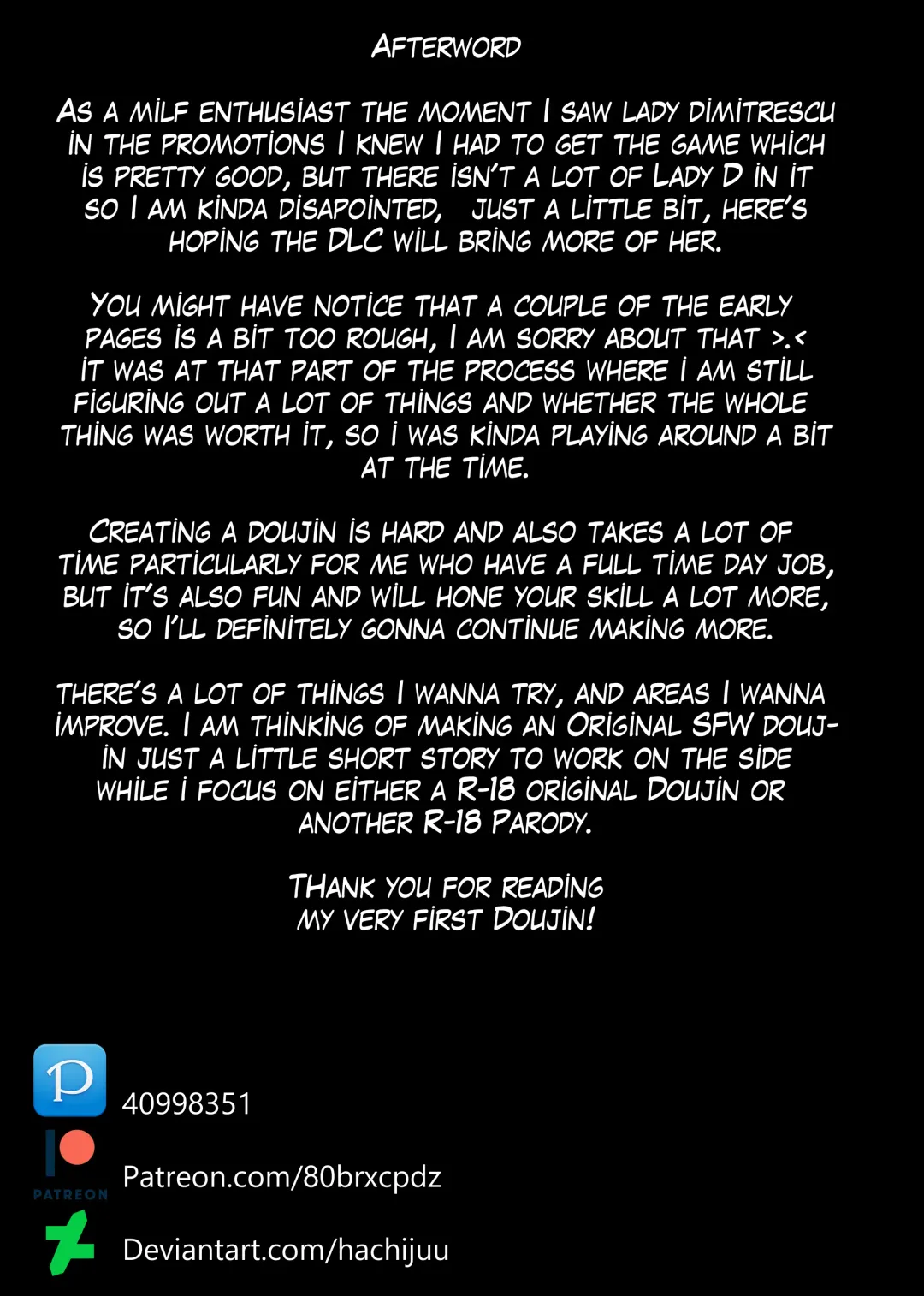 [Hachijuu] Dominating Lady Dimitrescu Fhentai - Page 27