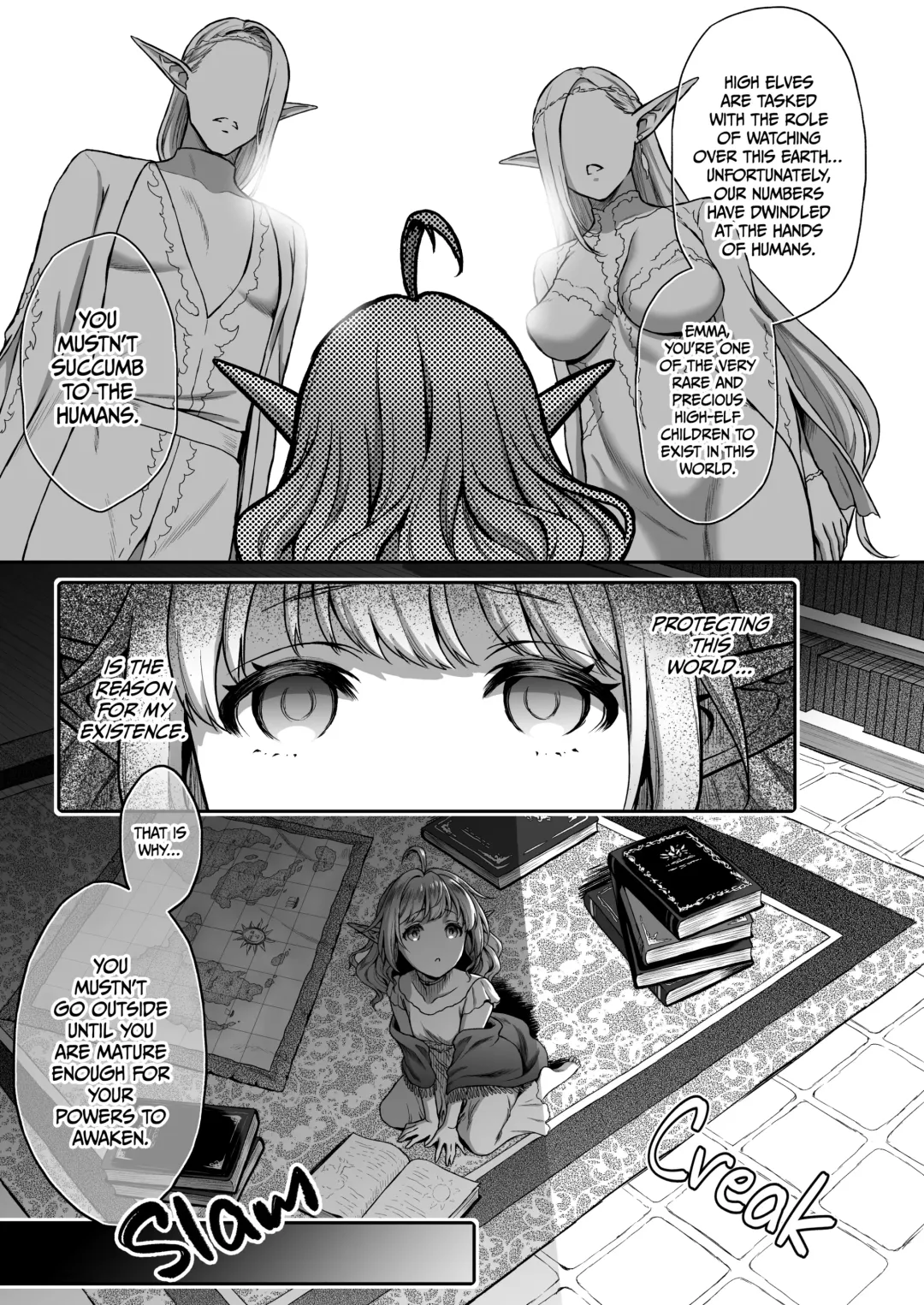 [Usagi Nagomu] 黄昏の娼エルフ1-4 Fhentai - Page 122