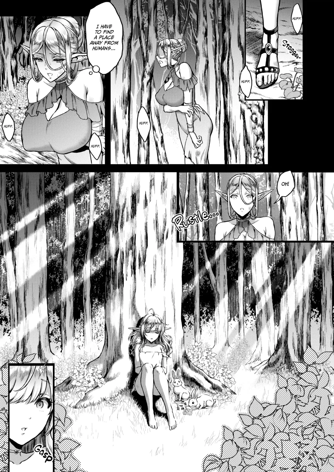 [Usagi Nagomu] 黄昏の娼エルフ1-4 Fhentai - Page 74