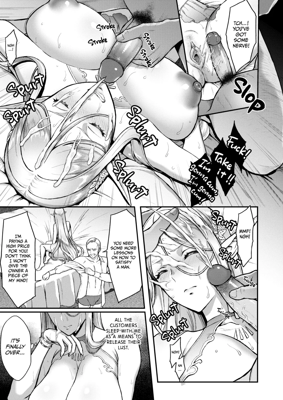 [Usagi Nagomu] 黄昏の娼エルフ1-4 Fhentai - Page 78