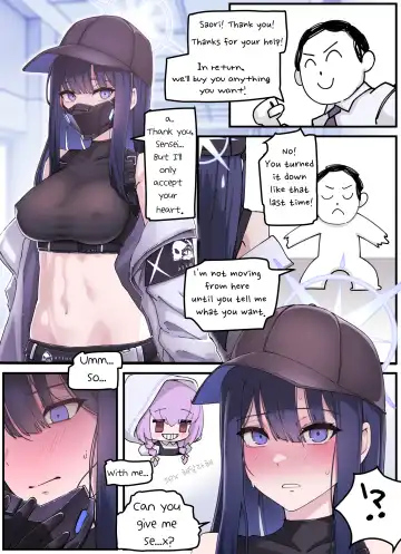 [Horori] Kivotos Gravure #02: Saori Gift Fhentai - Page 2