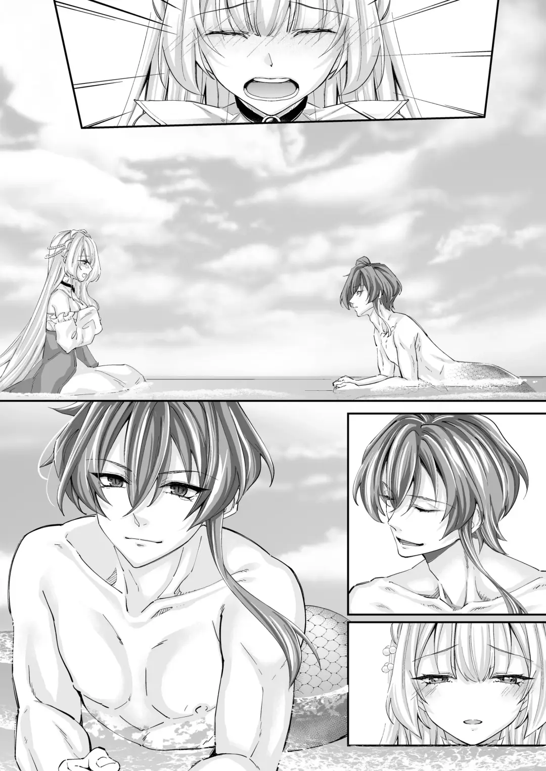 [Chocomint] 溺愛の虜～人魚の王に変えられるカラダ～ Fhentai - Page 52