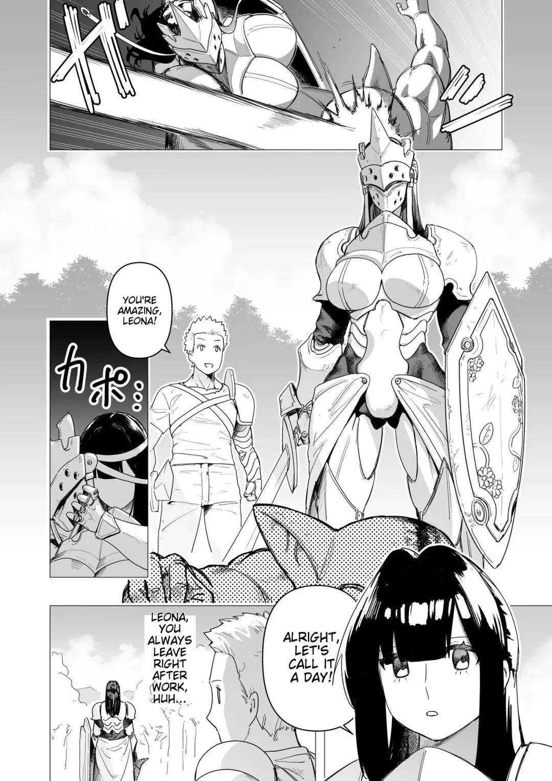 [Tsunao] Tank Onna Kishi wa Dakaretai. Fhentai - Page 3