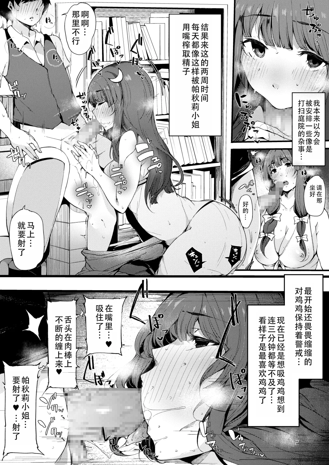 [Sakurayu Hal] Koumakan no Majo ni Hirowareta Boku. | 被红魔馆的魔女捡到的我 Fhentai - Page 3