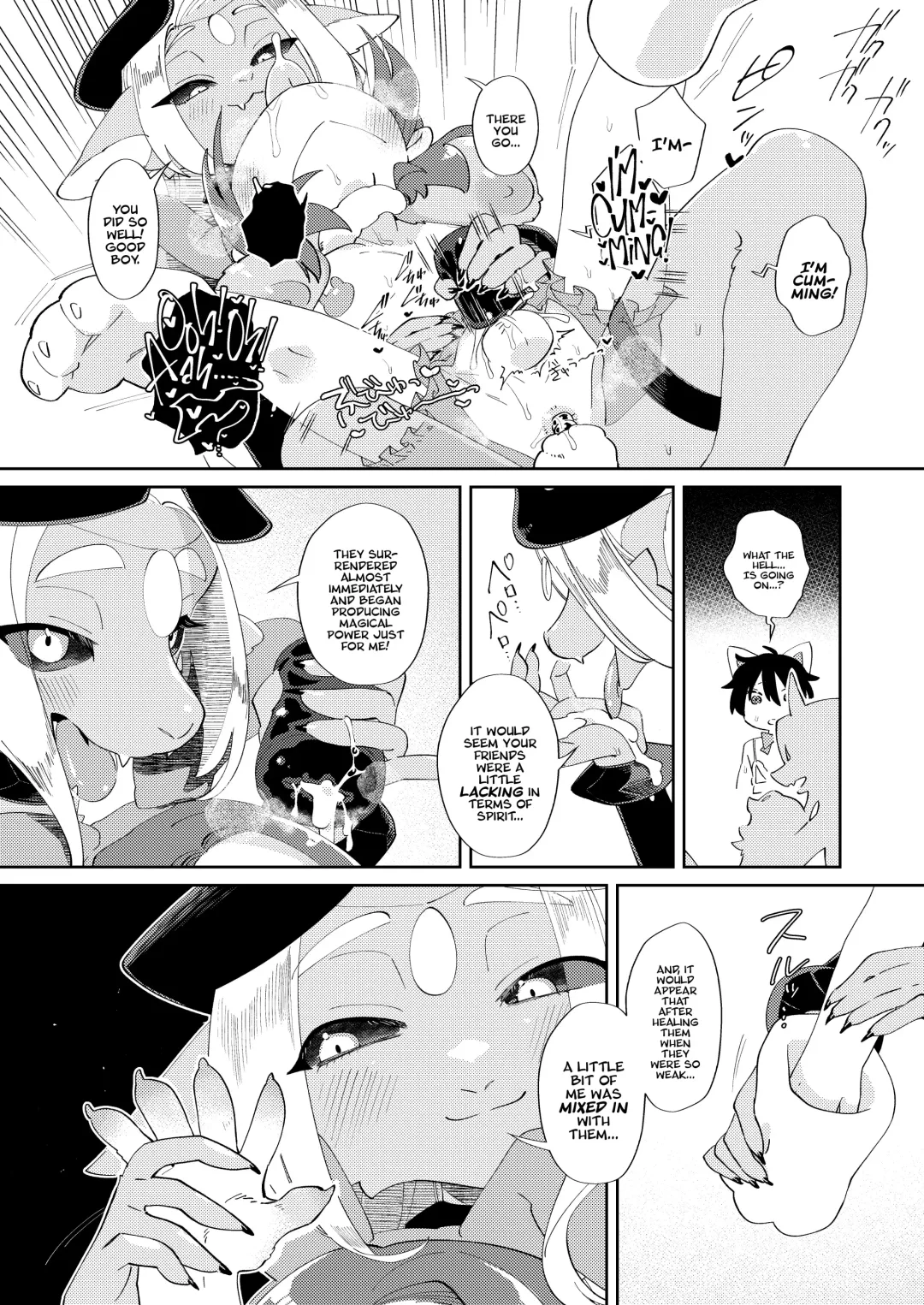 [Tanutan] Muteki no Maou dakara Yuusha kara Chikara wo Suitotte Kainarasu | The Demon Queen Was Invincible So The Hero Got All His Power Sucked From Him & Ended Up As Her Pet! Fhentai - Page 24
