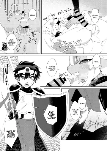 [Tanutan] Muteki no Maou dakara Yuusha kara Chikara wo Suitotte Kainarasu | The Demon Queen Was Invincible So The Hero Got All His Power Sucked From Him & Ended Up As Her Pet! Fhentai - Page 9