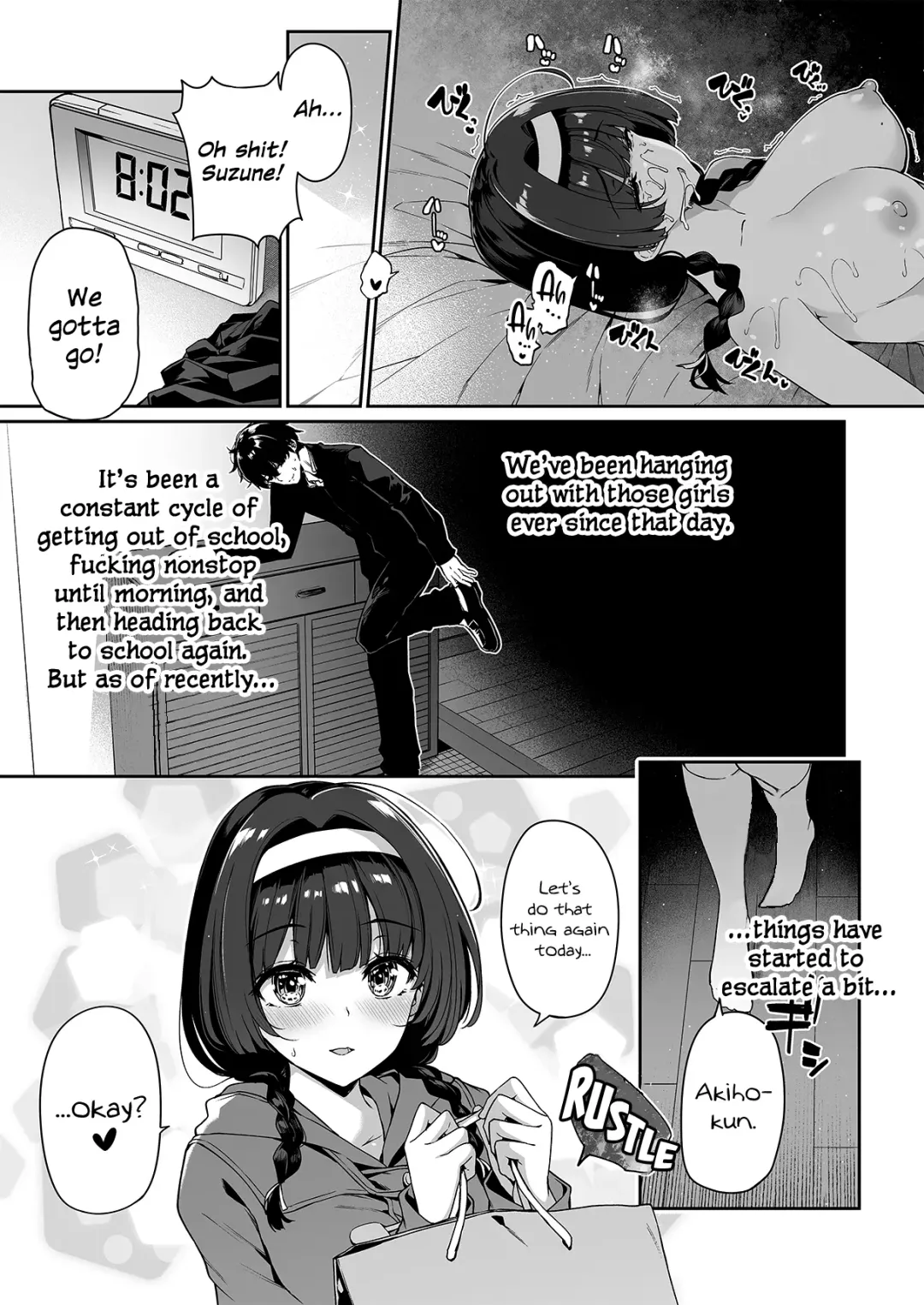 [Kazakura] InCha Couple ga You Gal-tachi to SEX Training Suru Hanashi 2 (decensored) Fhentai - Page 4