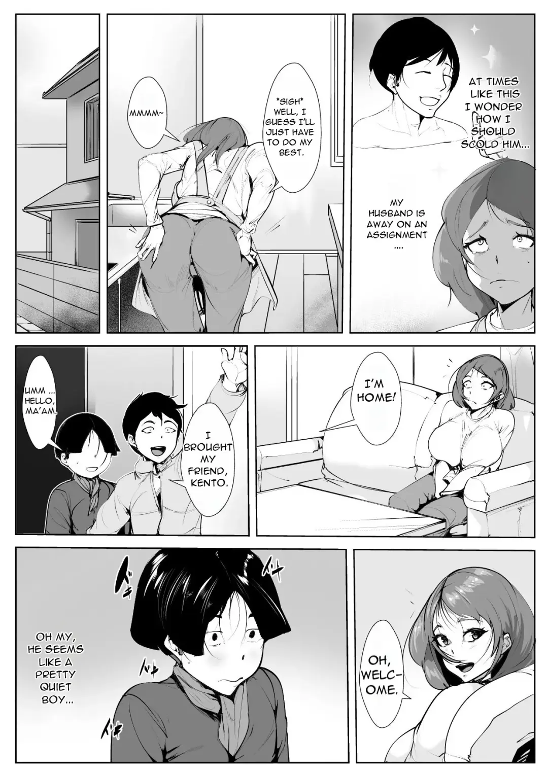 Musuko no Yuujin to Netorare Gachi Iki Sex Fhentai.net - Page 3