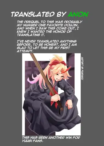 [Kugara] Yuugi Nee-san to Orc ga Kunzu Hoguretsu 2 | Yuugi Locked In A Grapple With An Orc 2 Fhentai - Page 39