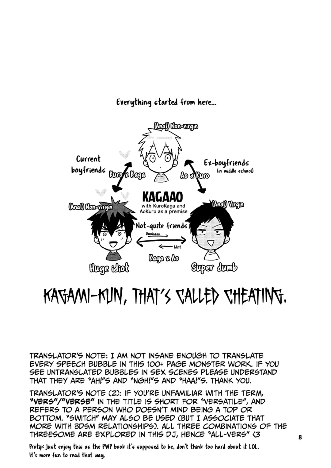 [Wacoco Waco] Keisotsu na Ana KuroKaAo Zen Riba Soushuuhen | KuroKagaAo All-Vers Compilation Fhentai - Page 5