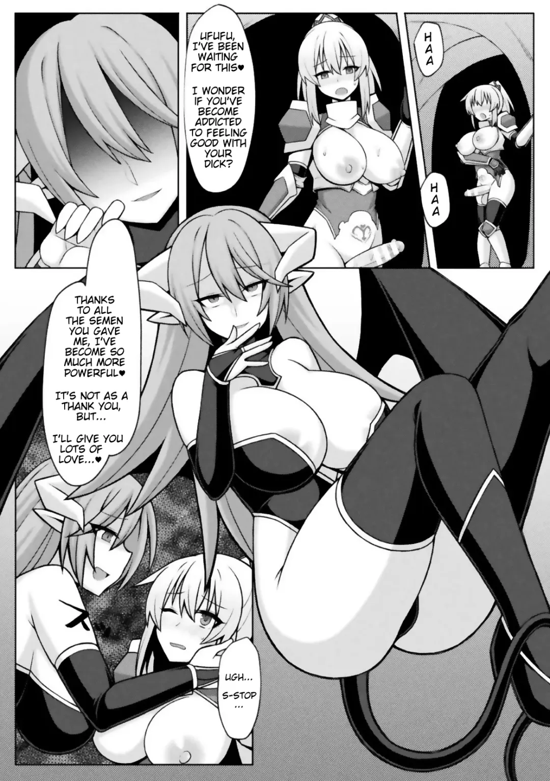 [Zinkurou] Futanari Seikishi to Kyuusei no Ori | Futanari Holy Knight and the Cage of Sperm-Draining Fhentai - Page 21