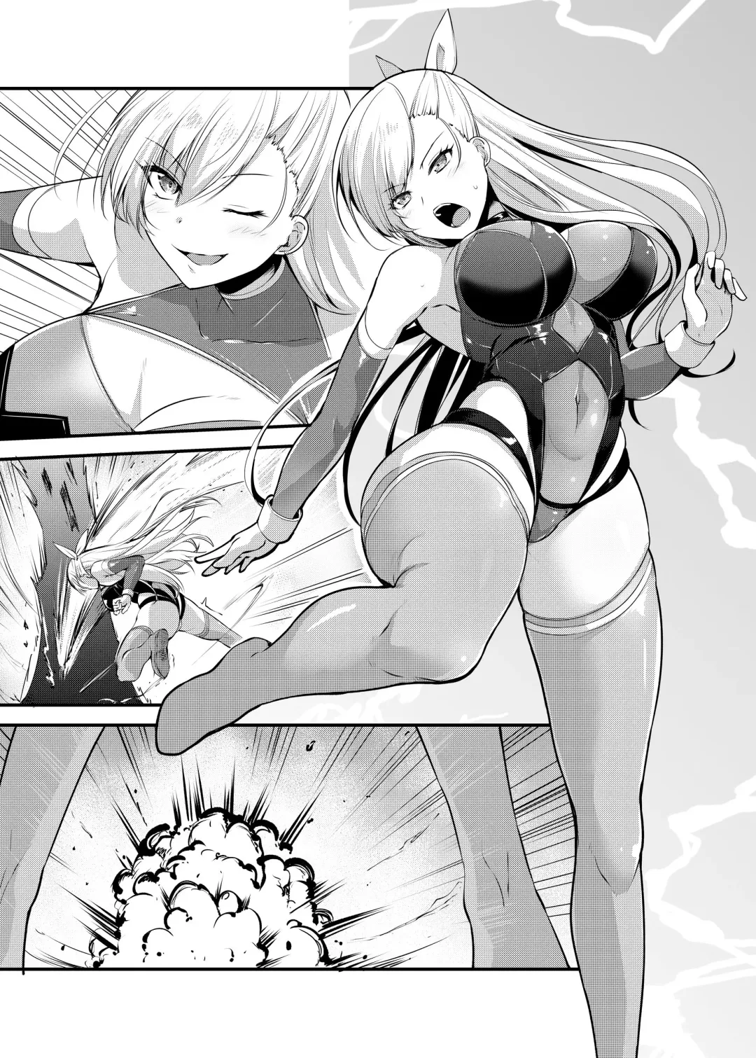 [Kirisaki Byakko] Magical Girl Saint Lily: Contamination ~Until My Best Friend Corrupts A Magical Girl To Evil~ Fhentai - Page 41