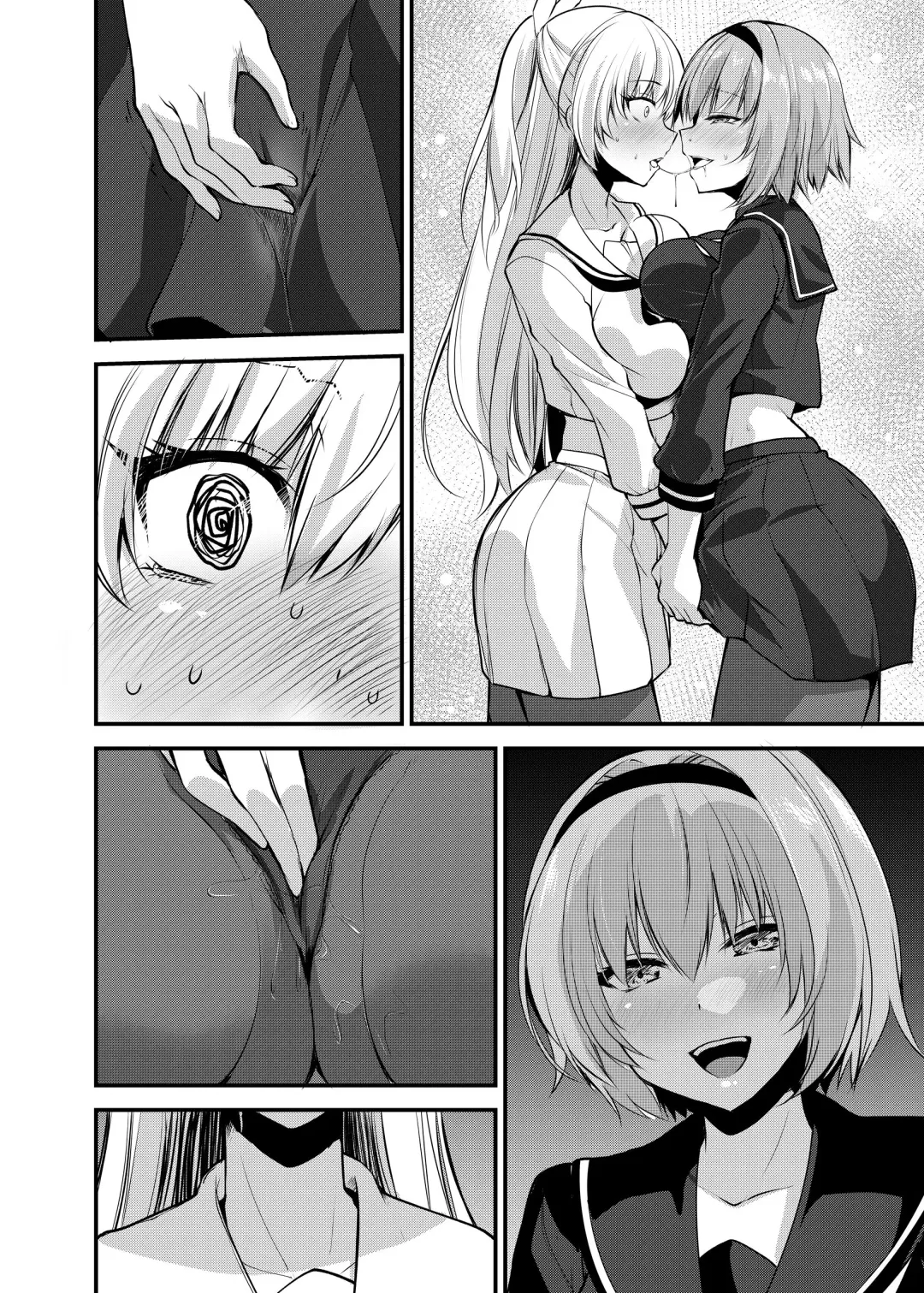 [Kirisaki Byakko] Magical Girl Saint Lily: Contamination ~Until My Best Friend Corrupts A Magical Girl To Evil~ Fhentai - Page 56