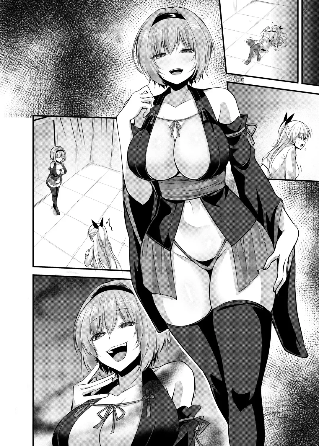 [Kirisaki Byakko] Magical Girl Saint Lily: Contamination ~Until My Best Friend Corrupts A Magical Girl To Evil~ Fhentai - Page 60
