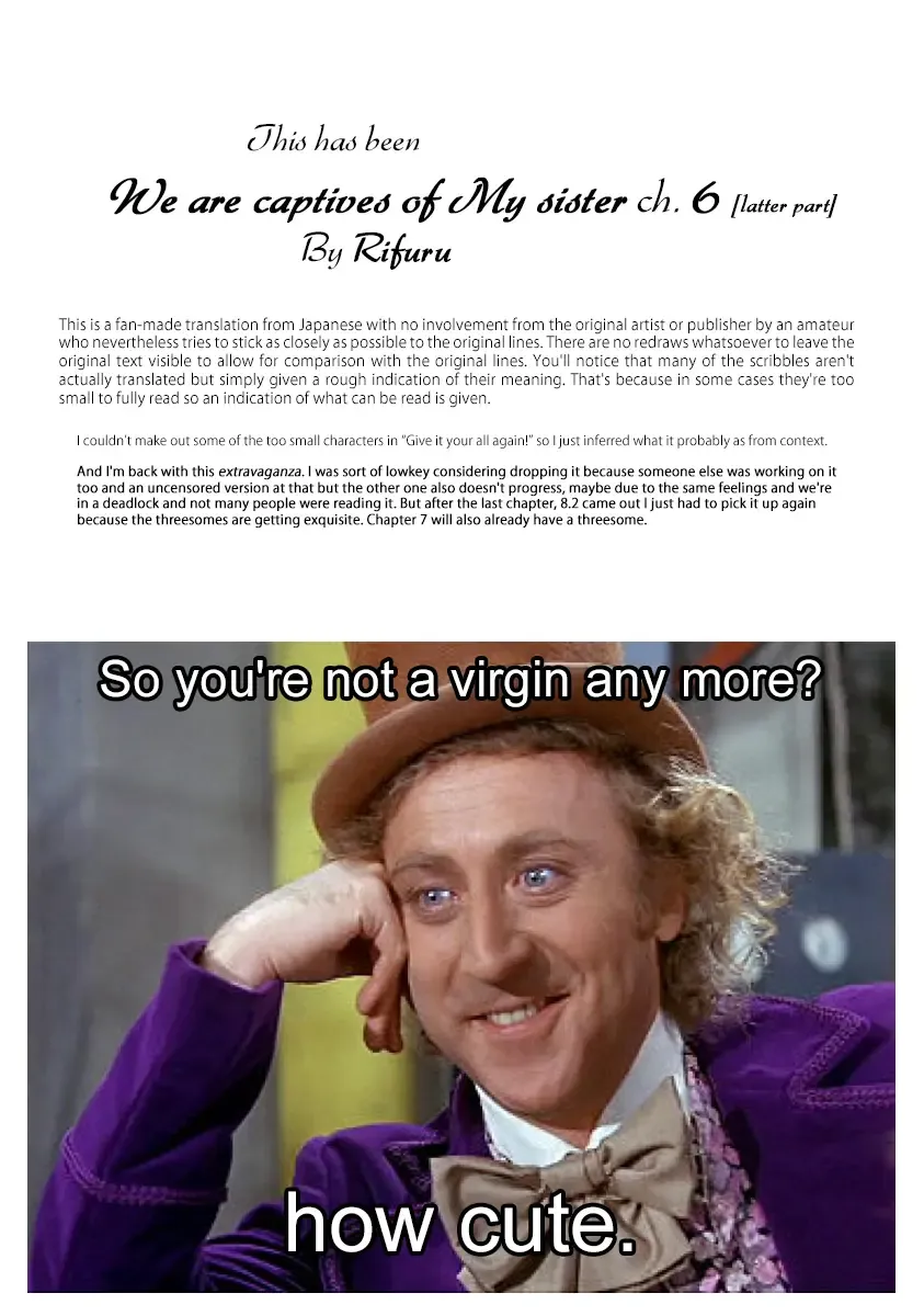 [Rifuru] Boku-tachi wa Onee-chan no Toriko - We are captives of My sister Ch. 6 Kouhen Fhentai - Page 20