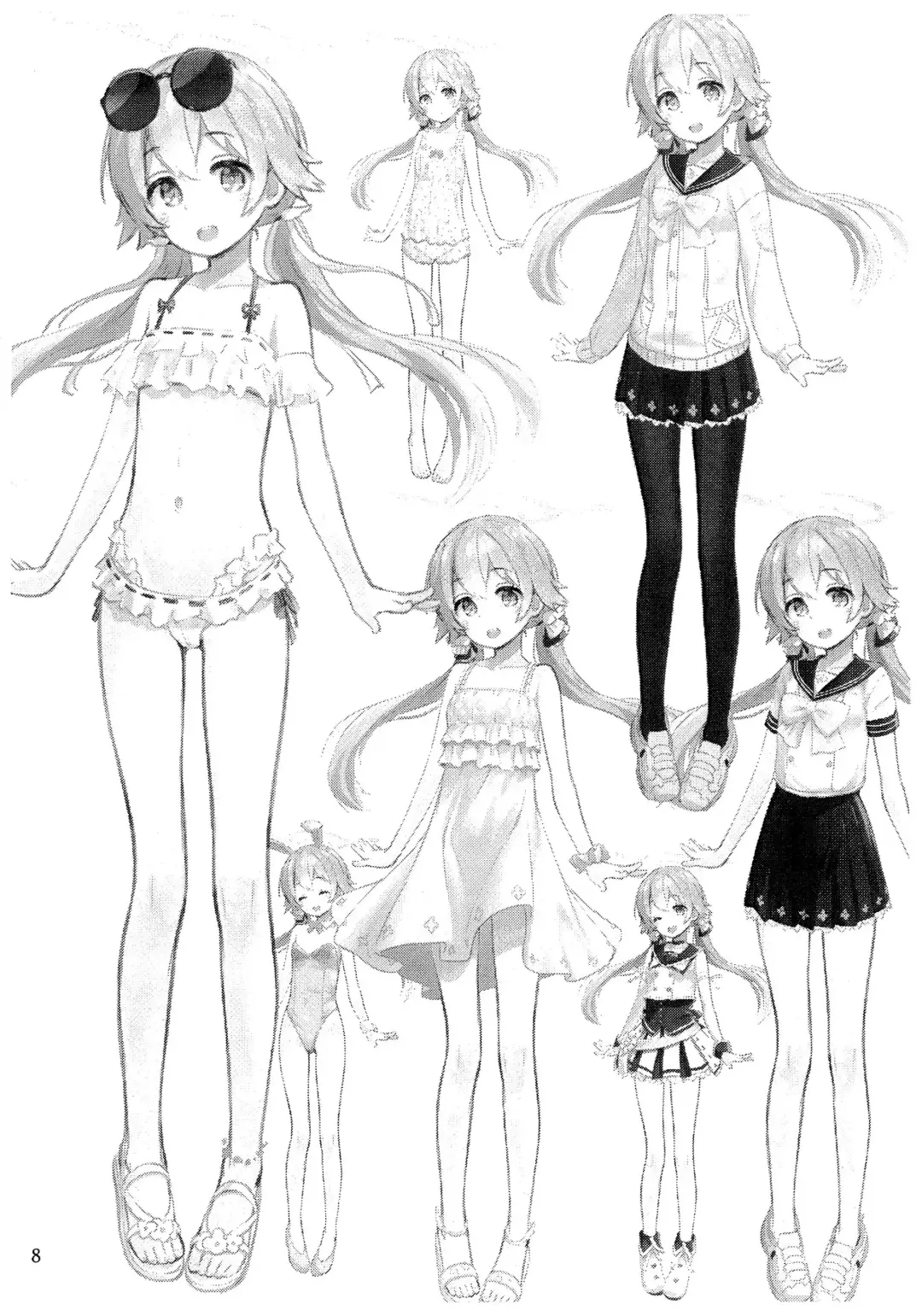 [Kokekokko Coma] BluArch no Rakugaki-bon 3 Fhentai - Page 8