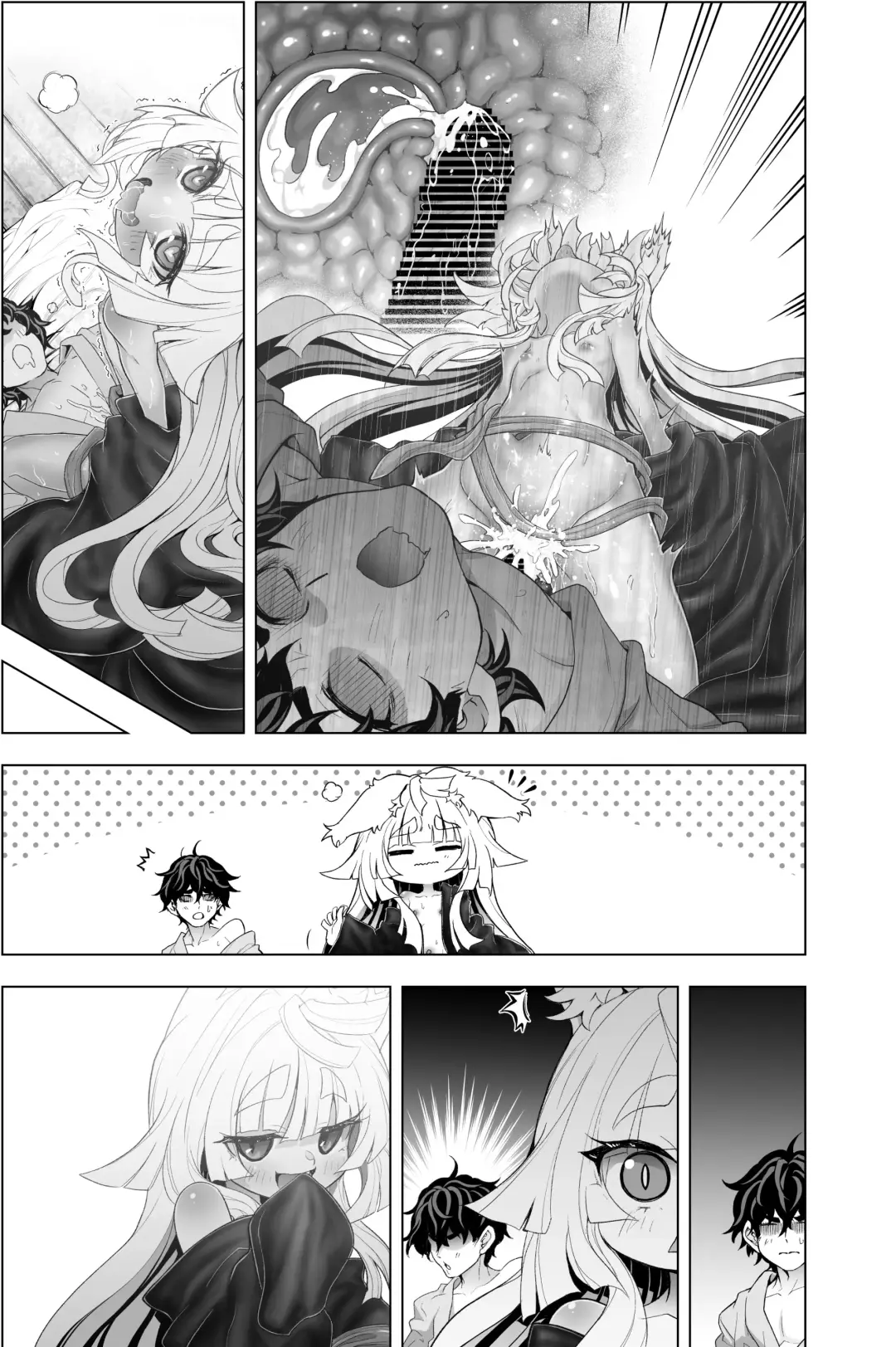 [Obaka] Hiretsu na Ginpatsu Kitsune Mimi no ja Hiyoko no Babaa Fhentai.net - Page 6