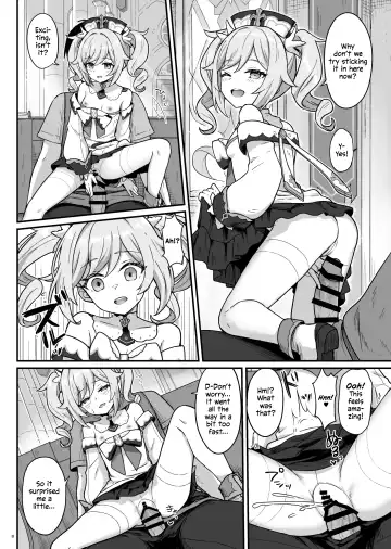 [Momosawa] Barbara-chan ga Ecchi na Chiryou o Shite kureru Hon | Barbara's Sexual Treatment Fhentai - Page 9