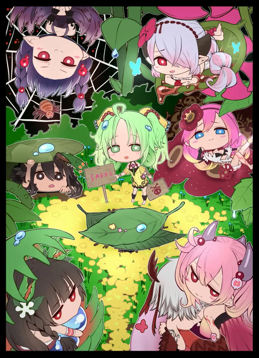 [Omizu Chihiro] "Kowaku no Mori" Chousa Houkokusho - With love from the Traptrip Garden. Fhentai - Page 3