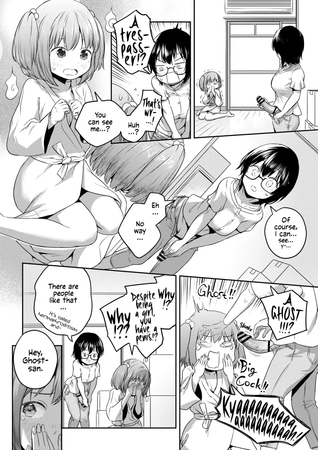 [Ayanakitori] Futanari-chan no Shin Seikatsu to Yuurei-chan Fhentai - Page 2