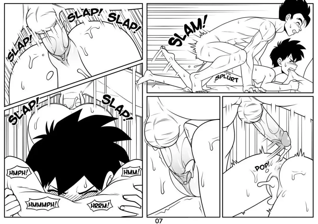 [Gohan - Incognitymous] Dragon Ball  Z GOHAN CHICHI VIDEL HENTAI incognitymous Fhentai.net - Page 8