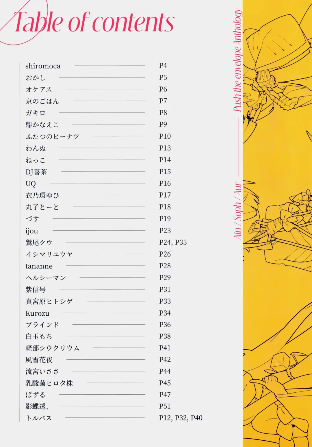 [Futatsuno-peanuts] Ain Soph Aur Genkai Goudou - Ain / Soph / Aur Push the envelope Anthology Fhentai - Page 3