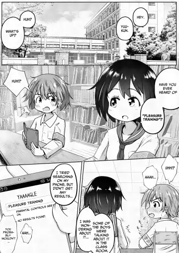 [Neko Daifuku] Otoko no Ko ga Osananajimi no Shimai ni Kairaku Choukyou Saserareru Ohanashi | Pleasure Training By Two Sisters Fhentai - Page 2