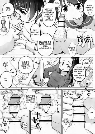 [Neko Daifuku] Otoko no Ko ga Osananajimi no Shimai ni Kairaku Choukyou Saserareru Ohanashi | Pleasure Training By Two Sisters Fhentai - Page 9