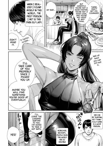 [Ogino - Ogino Satoshi] Dark Elf no Onee-san ni Hirowarete | I Was Picked Up By Miss Dark Elf Fhentai - Page 2