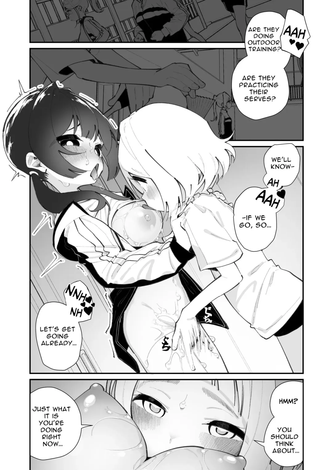 [Shiratama Moti] Kyou, Bukatsu Sabotta | Today, We Skipped Practice Fhentai - Page 16