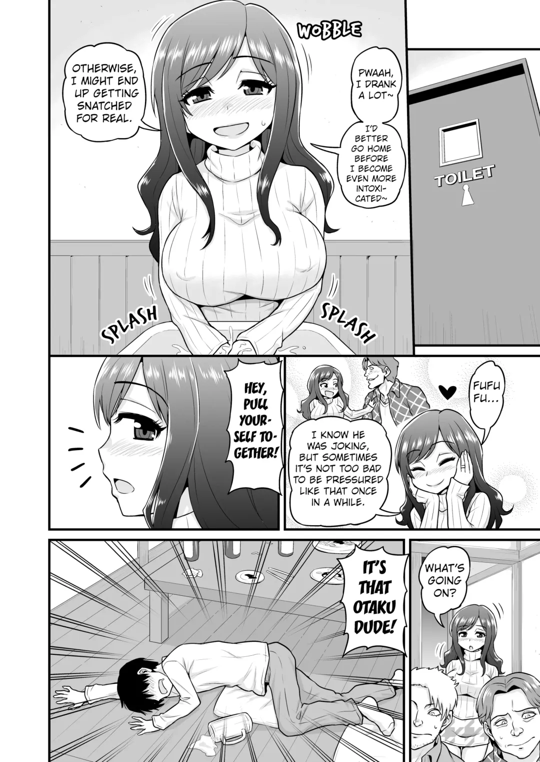 [Gachonjirou] Uwaki Hitozuma Nama Nakadashi Ottori Seiso Kakure Inran Hitozuma to Okute Dotei Otaku-kun | A Cheating Housewife's Raw Creampie (decensored) Fhentai - Page 3
