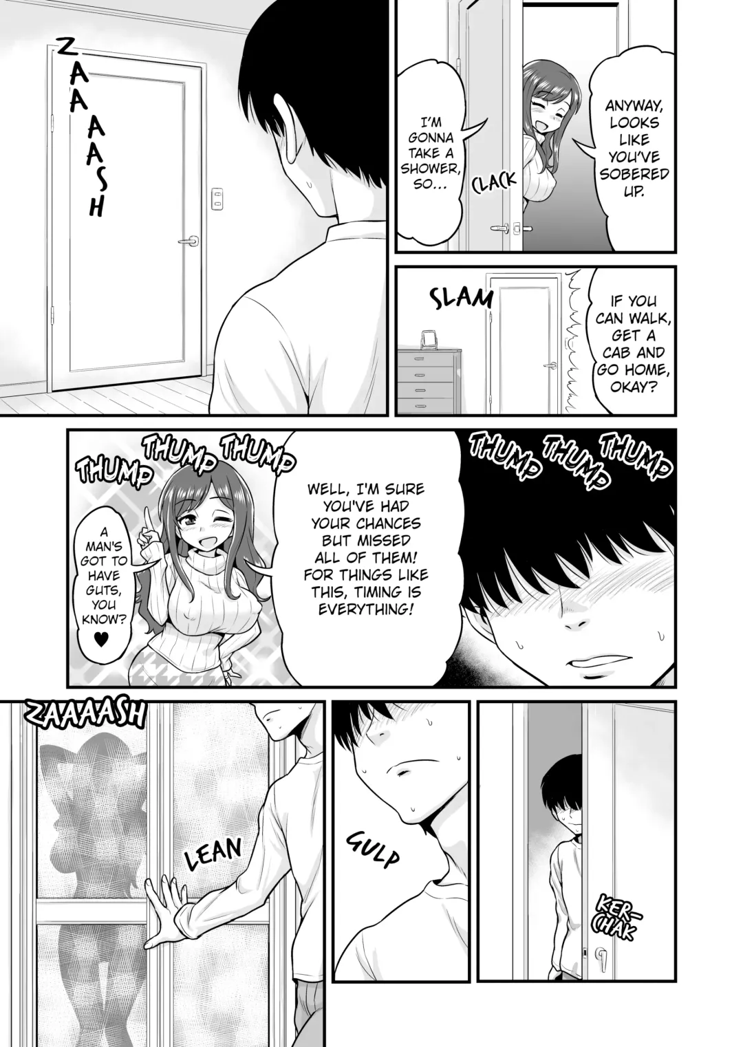 [Gachonjirou] Uwaki Hitozuma Nama Nakadashi Ottori Seiso Kakure Inran Hitozuma to Okute Dotei Otaku-kun | A Cheating Housewife's Raw Creampie (decensored) Fhentai - Page 6