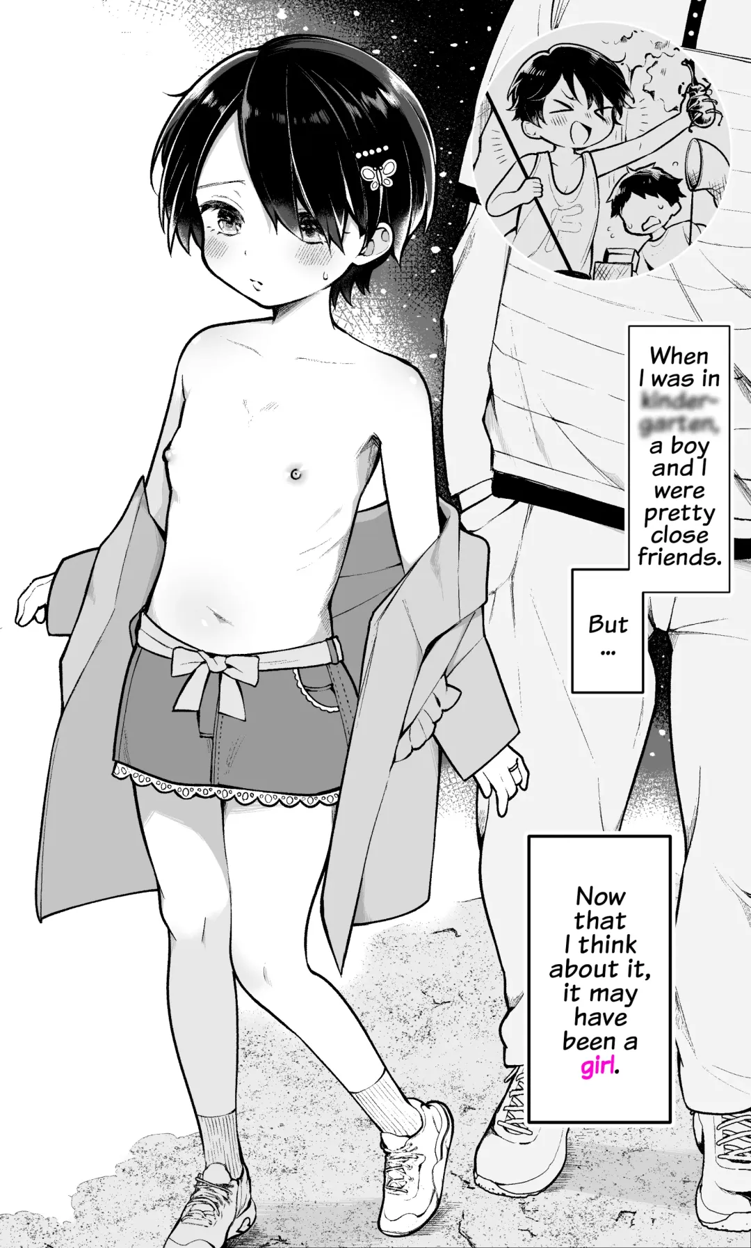 Read [Nagase Tooru] Otoko da to Omotteta Osananajimi ga Onnanoko datta - Fhentai.net