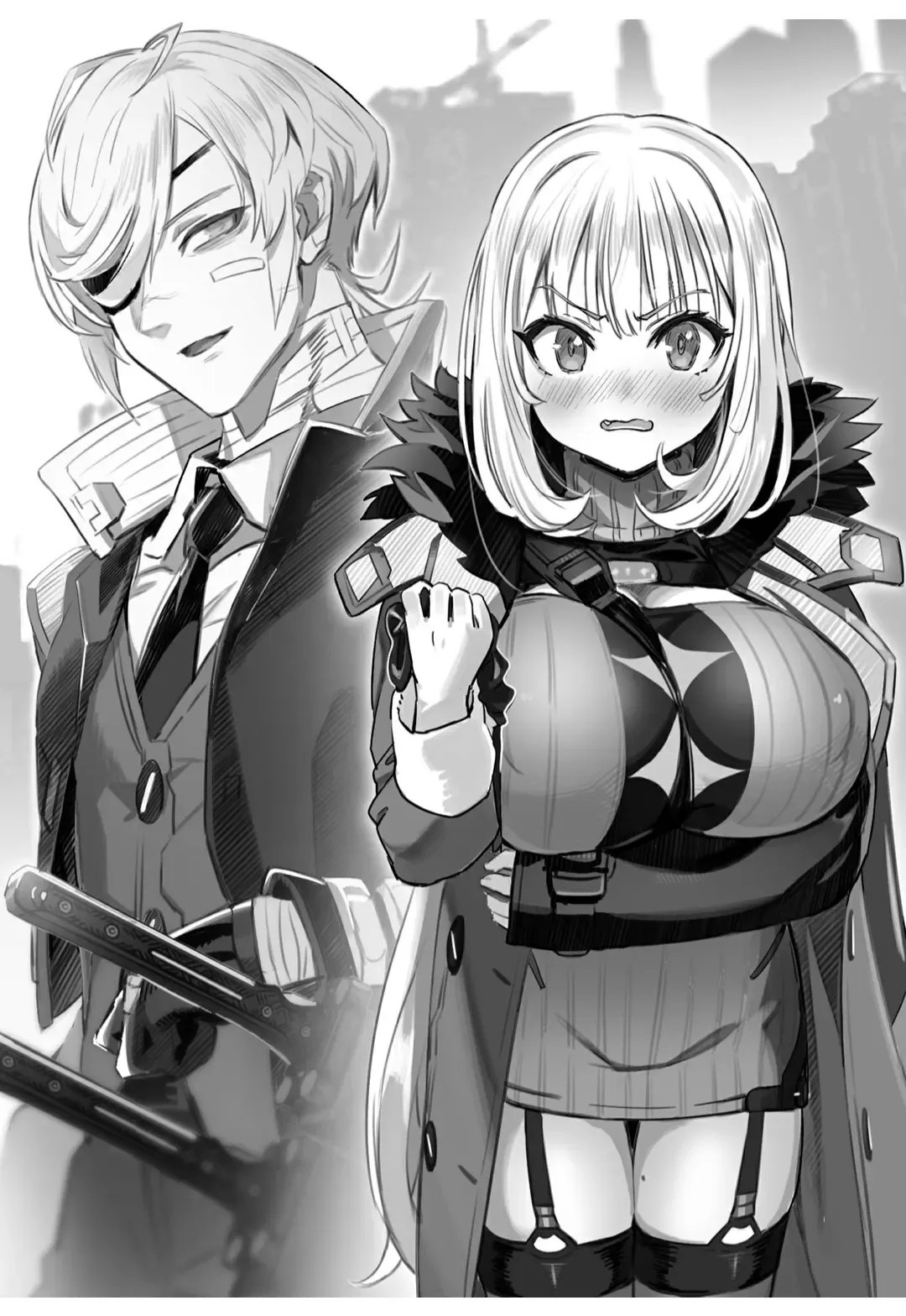 [Ookuma Nekosuke] Goetia・Shock - Dennou Tantei Alicia to Sumie no Akumu Fhentai - Page 18