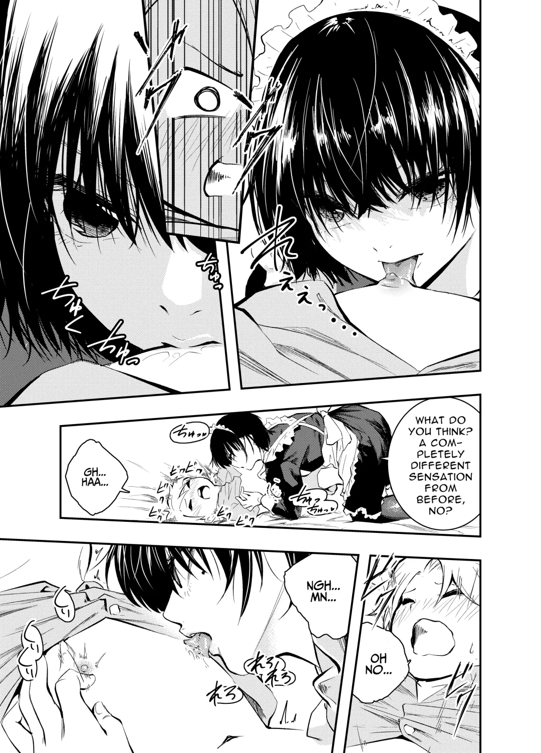 [Hatsuyasumi] Bijin Maid wa Namaiki Shota o Wakaraseru | A Beautiful Maid Teaches a Cheeky Shota a Lesson Fhentai - Page 13