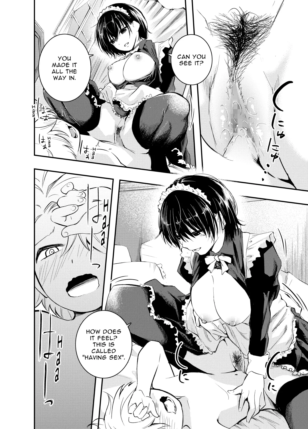[Hatsuyasumi] Bijin Maid wa Namaiki Shota o Wakaraseru | A Beautiful Maid Teaches a Cheeky Shota a Lesson Fhentai - Page 30