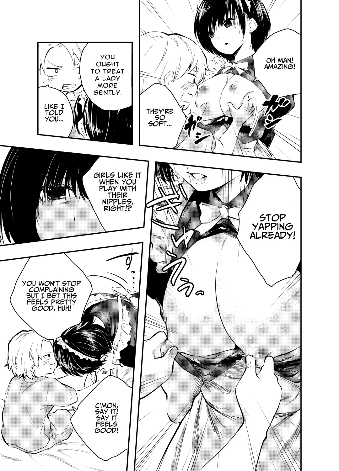 [Hatsuyasumi] Bijin Maid wa Namaiki Shota o Wakaraseru | A Beautiful Maid Teaches a Cheeky Shota a Lesson Fhentai - Page 7