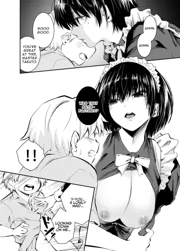 [Hatsuyasumi] Bijin Maid wa Namaiki Shota o Wakaraseru | A Beautiful Maid Teaches a Cheeky Shota a Lesson Fhentai - Page 8