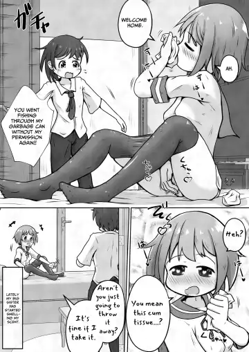 [Neko Daifuku] I want my sister to stop making me take off my pants without permission and masturbate with the smell of dirt! Fhentai.net - Page 3