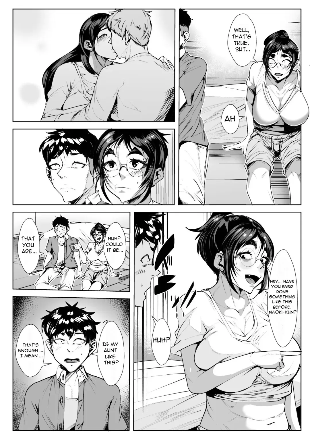 Naka no Ii Oba to Hajimete Sex | First Time Having Sex with My Middle Aged Aunt Fhentai.net - Page 6