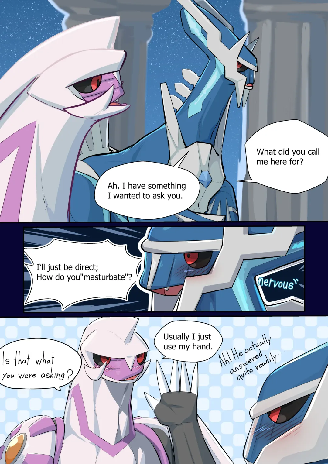 Read Dialga x Palkia - Fhentai.net