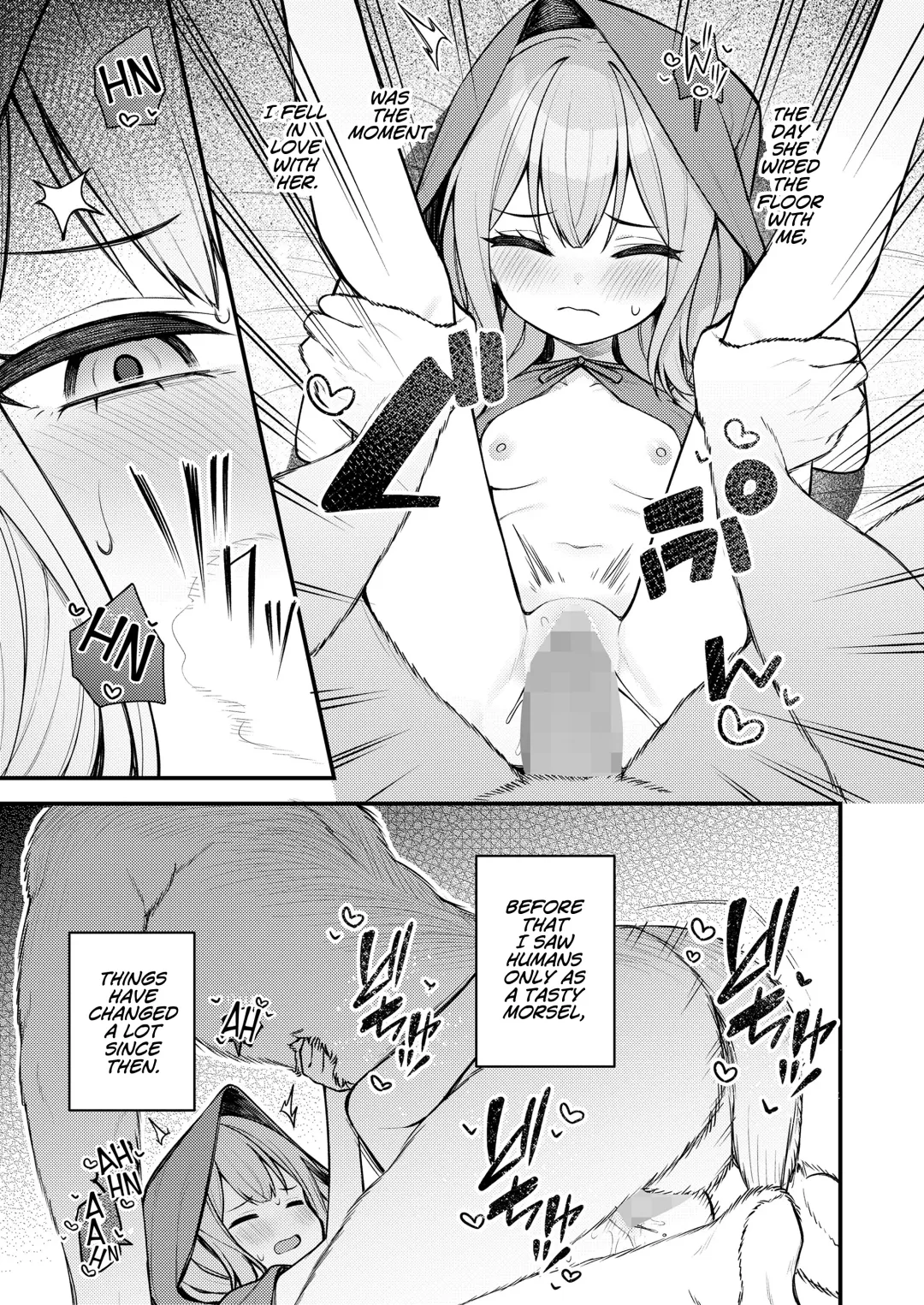 [Binsen] Akazukin to Fujimi no Ookami-san Zenpen | Little Red Riding Hood and the Immortal Wolf Part 1 Fhentai - Page 13